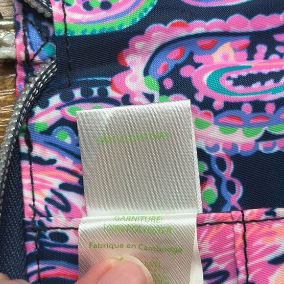 Lilly Pulitzer Tiki Palm Wristlet Clutch Smartphone Holder Credit Card Holder - Picture 10 of 11